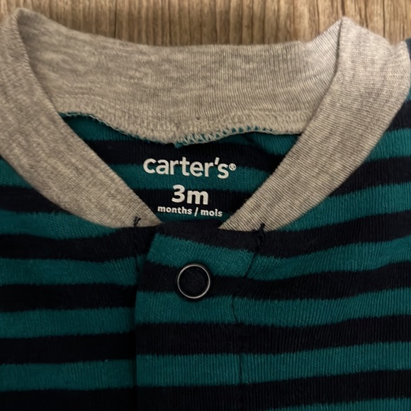 Blue Baby Dinosaur Carter’s Snap & Play NWT - Picture 3 of 5